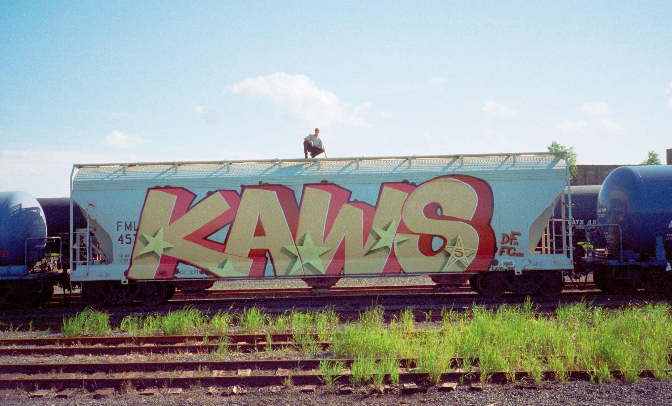 What the early graffiti of KAWS tells us about his later success ...